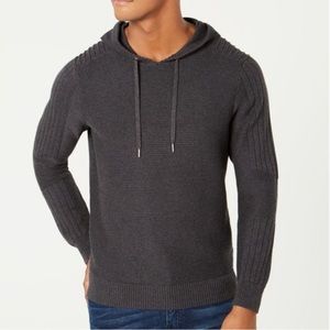 Men’s Knit Hooded Sweater